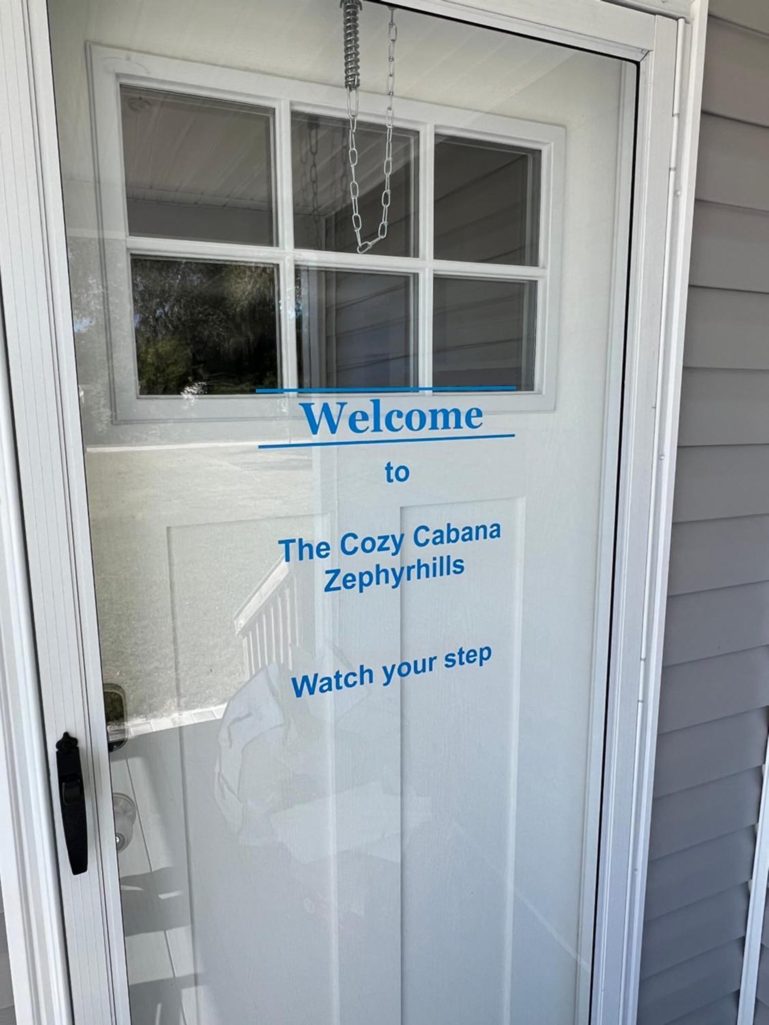 The Cozy Cabana Zephyrhills Exteriör bild